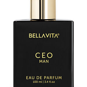 Bella Vita Luxury CEO MAN Perfume 100ml | Long Lasting | Eau De Parfum | Lemon, Lavender, Tonka, Mandarin & Vetiver | Woody, Citrus Premium Fragrance | Ideal Gift for Man