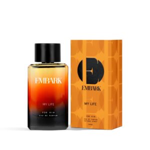EMBARK My Life Long Lasting Perfume for Men | 100ml Eau De Parfum | Yuzu, Nutmeg, French Lavender & Sandalwood | Citrus Ambery Premium Fragrance | Ideal Gift for Men